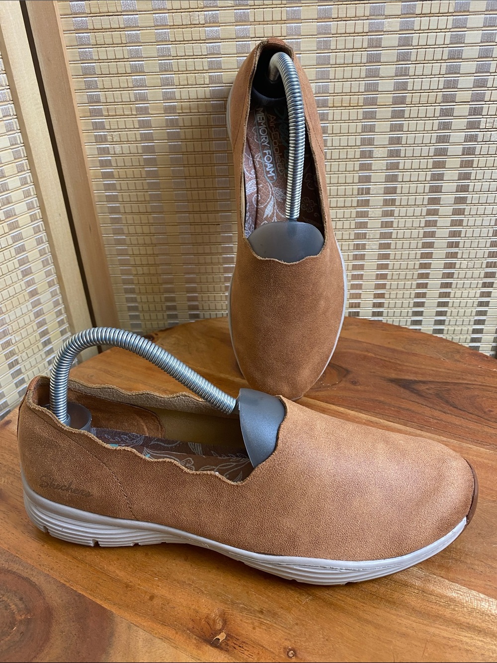 Skechers Seager 49541 Triple Ripple Air Cooled Memory Foam Slip On Loafers